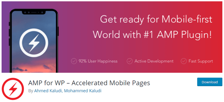 AMP for WP – Accelerated Mobile Pages (Free)