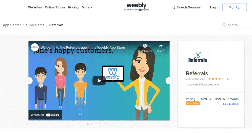 Weebly Affiliate