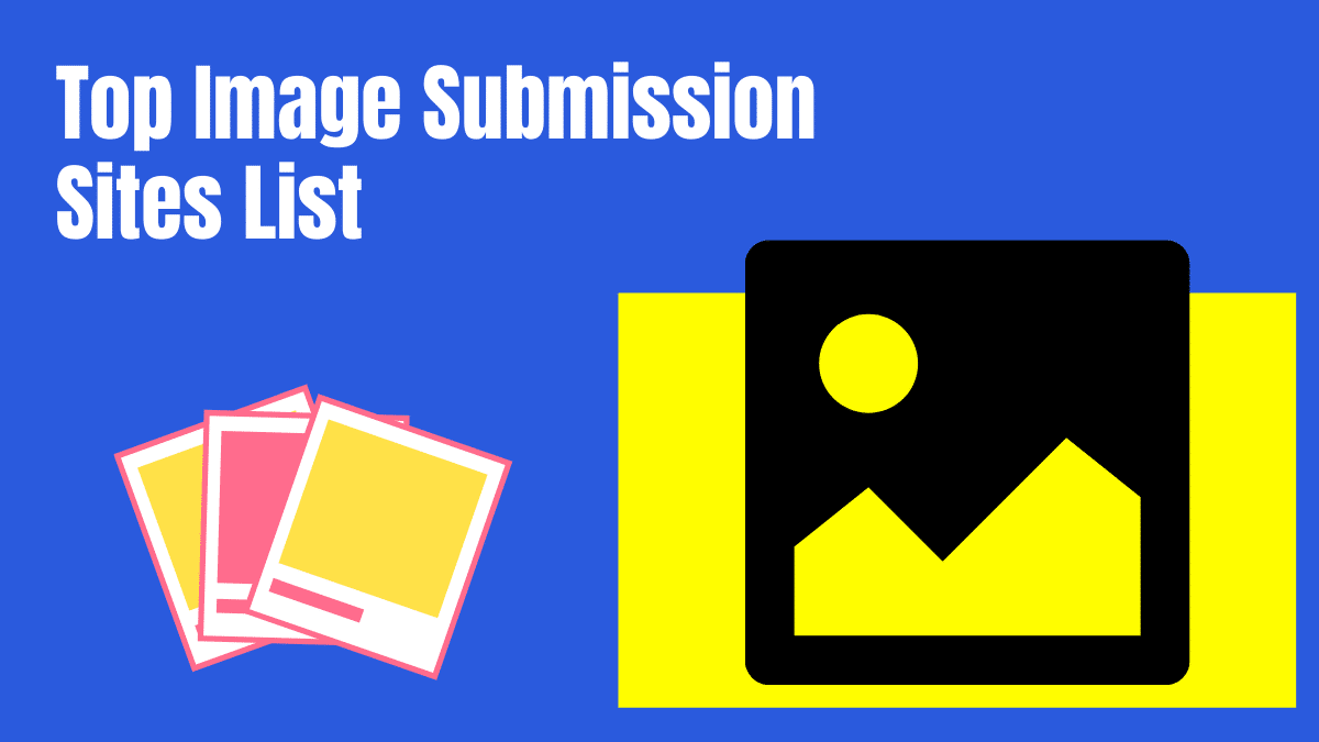 Top Image Submission Sites list for SEO